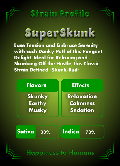 SuperSkunk Auto-Flower Seeds